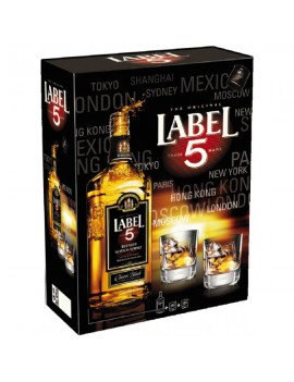Scotch Whisky Label 5 Classic Black 1 Litre