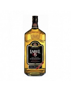 Scotch Whisky Label 5 Classic Black 1 Litre