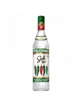 Stoli Hot Premium Flavoured Vodka 75cl